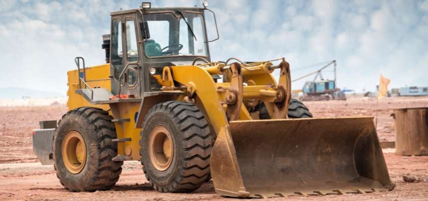types of construction vehicles bulldozer