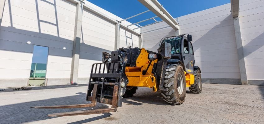 types of construction vehicles telehandler forklift